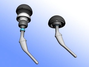 diy hip replacement andere komisch humor die medizinische makeentry upgrade 3d print model - Mito3D
