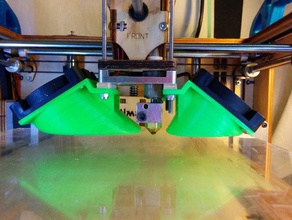 ultimaker segundo fanduct 3d de la impresora partes 3d print model - Mito3D
