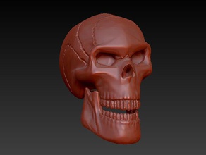 skull bane thrall props 3d print model - Mito3D