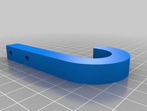 my customized simple hook organization 3d print model - Mito3D