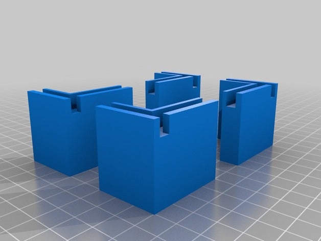 flashforge creator Ecke montiert 3d Drucker Zubehör 3D print model - Mito3D