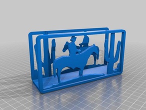 horseman letter holder 3d printing art 3d print model - Mito3D
