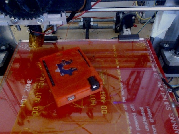 arduino leonardo de caso eletrônica 3D print model - Mito3D