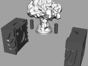 die nukleare Katastrophe 3d print model - Mito3D