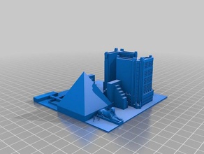las vegas micro city 3d-drucken 3d print model - Mito3D