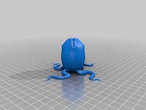 huevo alien criaturas extranjero extranjeros de 3d print model - Mito3D