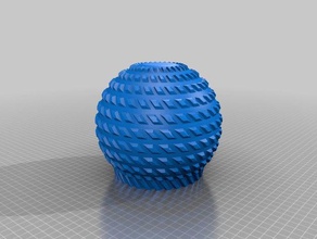 sphere vase 2 other 3d print model - Mito3D