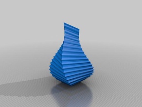 1 akordeon vazo diğer 3d print model - Mito3D