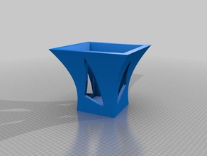 box vase 2 other 3d print model - Mito3D
