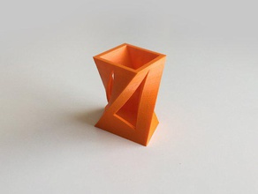 5 kutu vazo kaplar 3d print model - Mito3D