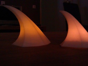 forza natura lampada arredamento art artiglio diffusore luce modding thorn 3d print model - Mito3D