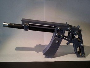 laser clip mods bande de caoutchouc arme à feu mécanique jouets 3d print model - Mito3D