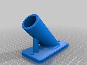 all weather flag pole holder signs logos 3d print model - Mito3D