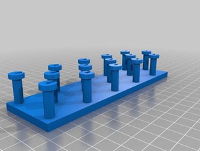 meu personalizados paramétrico de borracha da banda tear brinquedo jogo acessórios 3d print model - Mito3D
