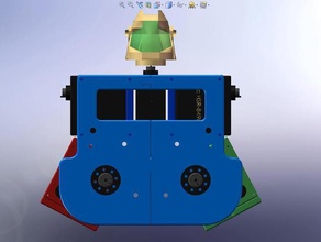 swivelhips kit hitecrcd robonova-1 robot bipede altri 3d art l'esperimento estrusore flat makeentry modello parte la robotica sketchup giocattolo utile 3d print model - Mito3D