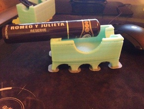 cigar ashtray mk5 sport outdoors cuban smoke stogie stoogie 3d print model - Mito3D