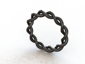 infinity bracelet bracelets 3d print model - Mito3D