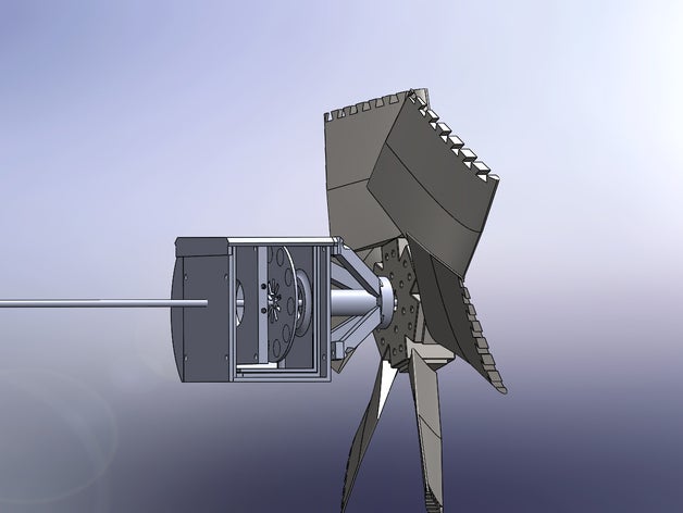 windturbine alternetor diy alternator coil electric power 3D print model - Mito3D