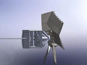 Windturbine an Board installieren alternetor diy Lichtmaschine Spule Elektro macht 3d print model - Mito3D