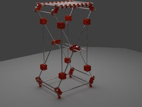 prusa stool sculptures furniture 3d print model - Mito3D