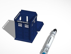 whovians dream tardis console inside sonic screwdriver toys games doctor screwdrivers scewdriver srewdriver counsel tools 3d print model - Mito3D