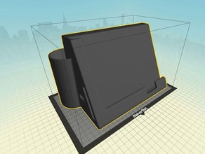 dell venue 11 pro desktop stand tablet 3d print model - Mito3D