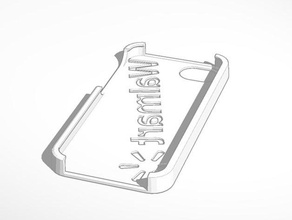 iphone 5 walmart logotipo casecover móvil 5c 5s 3d print model - Mito3D