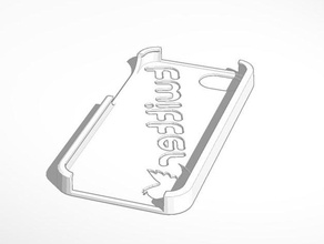 iphone 5 logotipo de twitter aves casecover móvil 5c 5s 3d print model - Mito3D