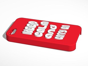sakin taşır iphone 4 durumda tutmak mobil vaka kılıfı durumlarda 3d print model - Mito3D