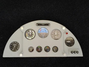 escala cockpit corby starlet casa construída avião rc veículos 3d print model - Mito3D