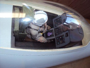 scale cockpit des rc-Modells f22 raptor Fahrzeuge 3d print model - Mito3D
