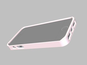 iphone 5-5 5-b 4-4s cobre móveis o 4 4s 5c 5s caso do 3d print model - Mito3D