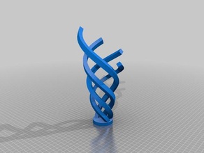 curl vase 3 other 3d print model - Mito3D