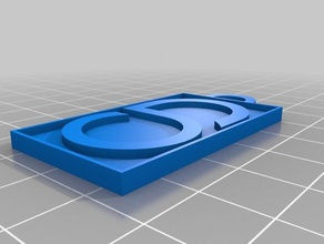 merkezi dedektörleri Anahtarlık 3d print model - Mito3D