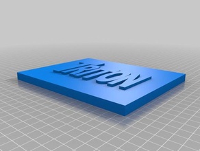 triton tekne plakası 3d baskı 3d print model - Mito3D