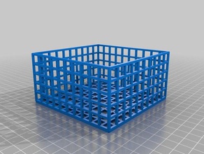 my customized containers composed squares 10x3 3d print model - Mito3D