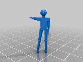 phoenix wright pose very first 3d model sculptures customized 3d print model - Mito3D
