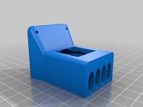 ecom101 hotend de ventilateur rostock transport 3d l'imprimante pièces 3d print model - Mito3D