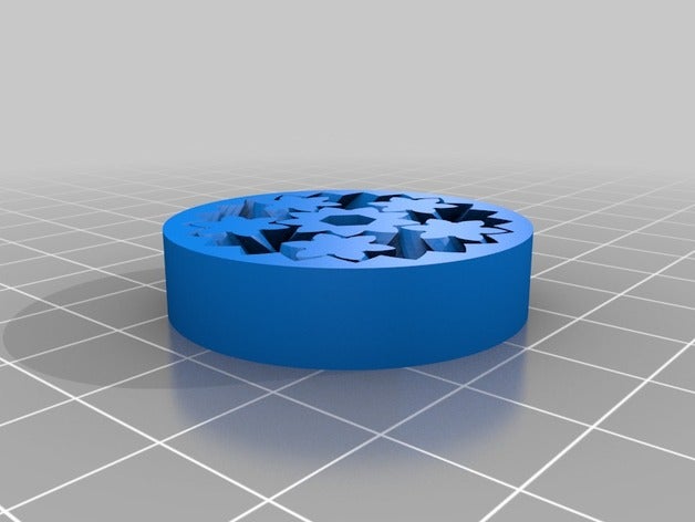 engranaje mit 04mm radabstand 3d la impresión personalizado 3D print model - Mito3D