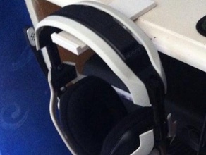 headset desk clip video games 3d print model - Mito3D