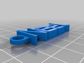 neel chaveiro organização personalizado 3d print model - Mito3D