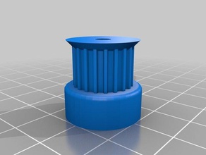 temporização polia t5 20teeth 4mm eixo 3d a impressora partes personalizado 3d print model - Mito3D