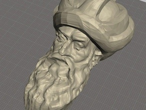 mimar sinan Osmanlı heykeller 3d print model - Mito3D