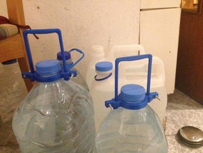 riparazione maniglia bottiglia cucina pranzo riciclare acqua bene 3d print model - Mito3D