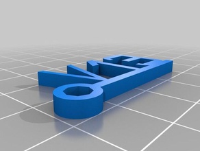 v13 llaveros personalizado 3d print model - Mito3D