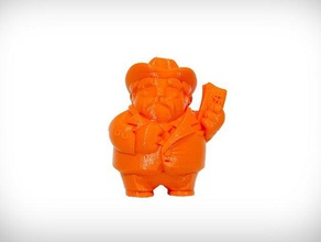 terrance homme d'affaires personnes figurine 3d print model - Mito3D