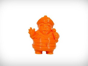 jayden fireman people figurine 3d print model - Mito3D