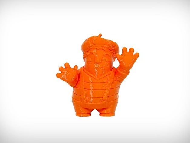 felix mime people figurine 3D print model - Mito3D