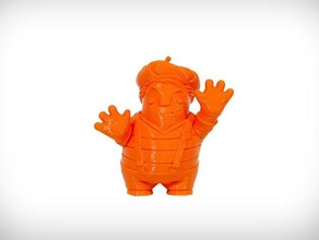 felix mime personnes figurine 3d print model - Mito3D