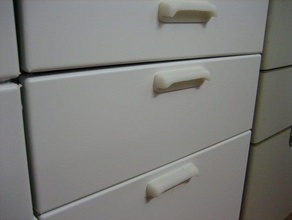 cupboard handle household reprap 3d print model - Mito3D